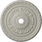 Ekena Millwork Palmetto Ceiling Medallion (Canopies up to 7 5/8"), 31 1/2"OD x 3 5/8"ID x 1 3/4"P, Pot of Cream CM31PMPCF - alternate 1